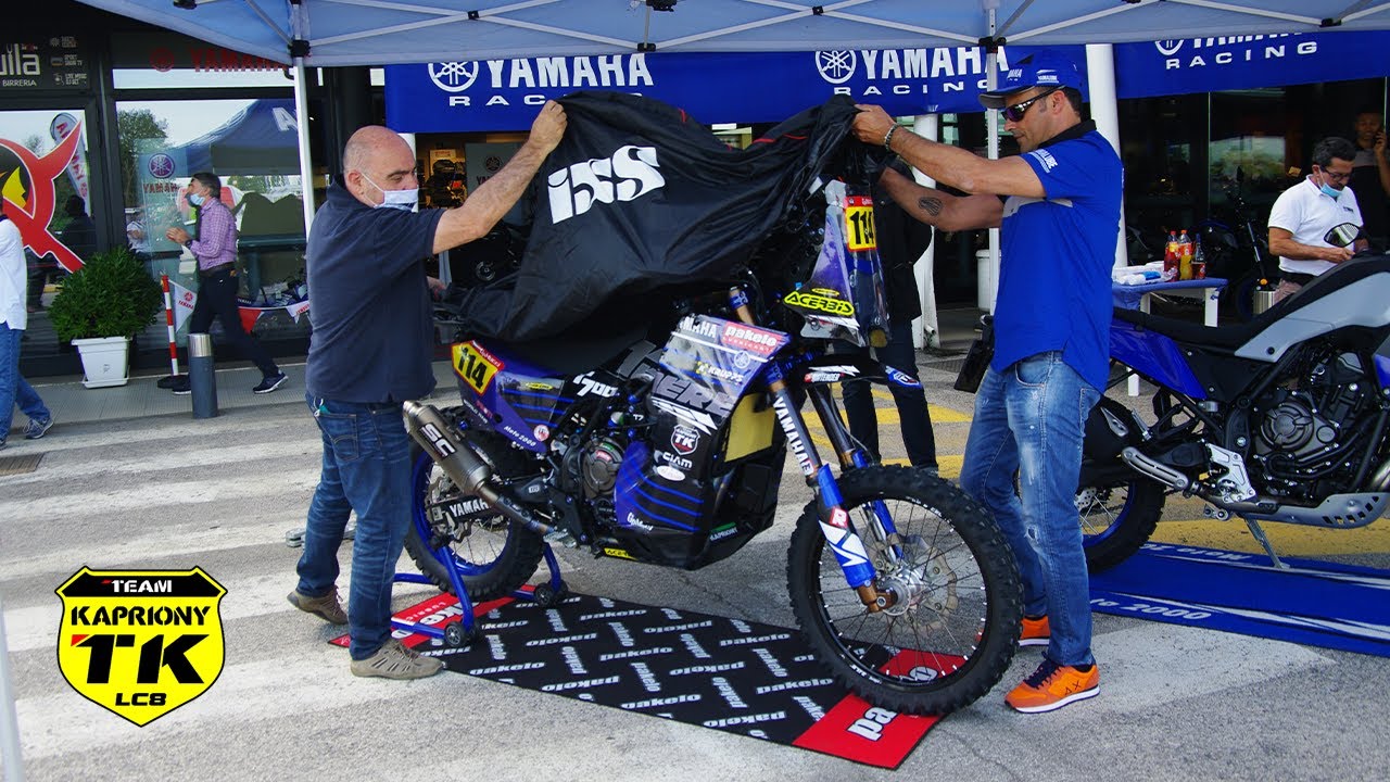 A STAR IS BORN: Team Kapriony unveiling Olivia T7 - Yamaha Ténéré 700
