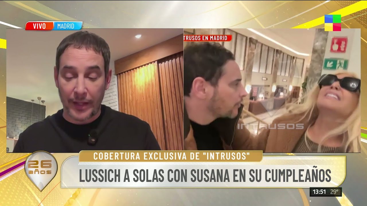 💣 EXCLUSIVO: RODRI LUSSICH A SOLAS CON SUSANA GIMÉNEZ EN SU CUMPLEAÑOS
