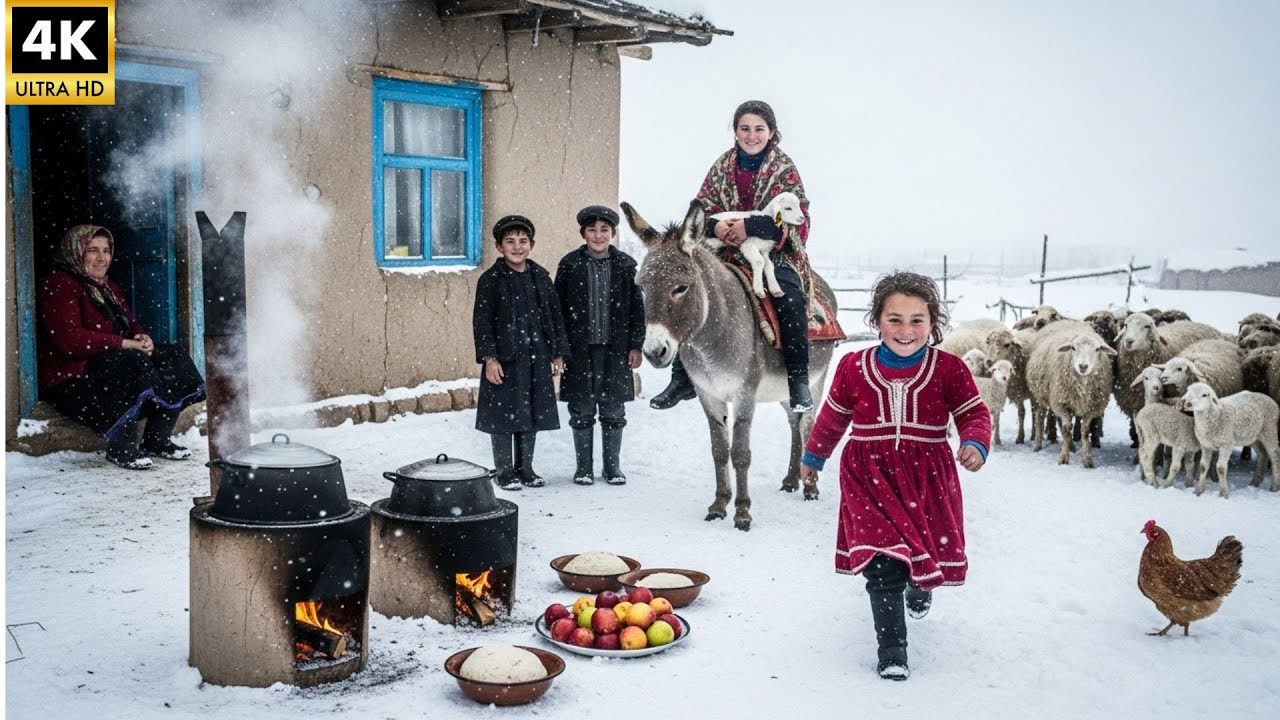 Surviving the Harsh Winter in Afghanistan’s Coldest Mountain Village | Life, Food