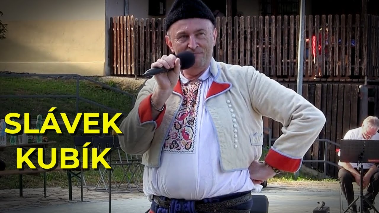 Lidový vypravěč Slávek Kubík z Veselí nad Moravou