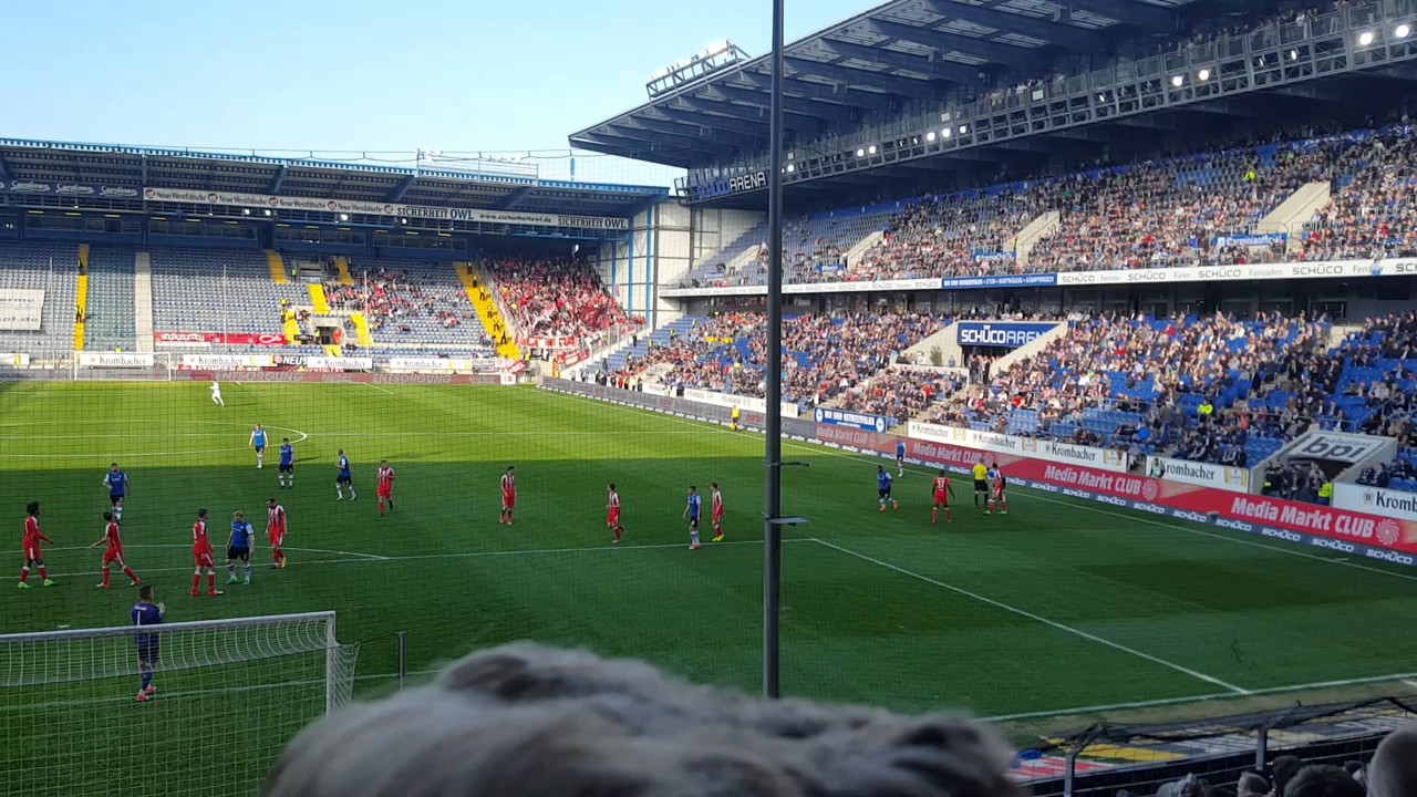 Bielefeld gegen Düsseldorf  das Tor zu  1 zu 0  04.04.2017