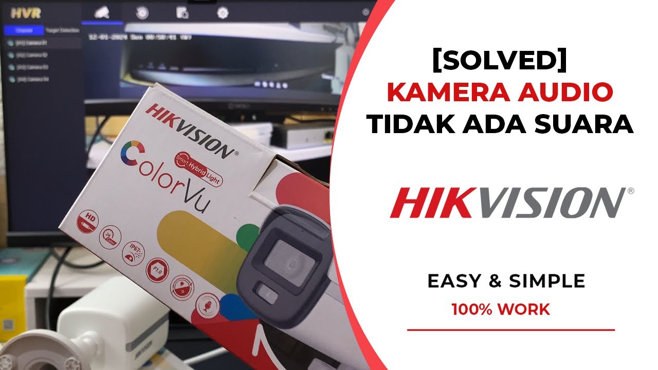 [SOLVED] Kamera Audio Hikvision Tapi Tidak Keluar Suara Di Monitor
