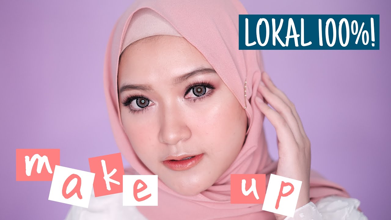 SIMPLE MAKEUP KONDANGAN PAKE PRODUK LOKAL | saritiw