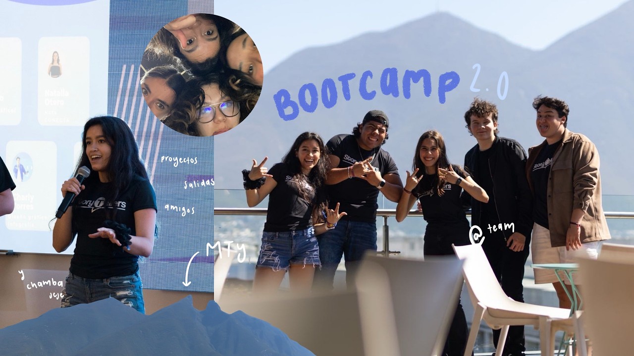 Otro bootcamp con mis Storytellers 🫶🏻 l Nos vamos a MTY *again* 🎥