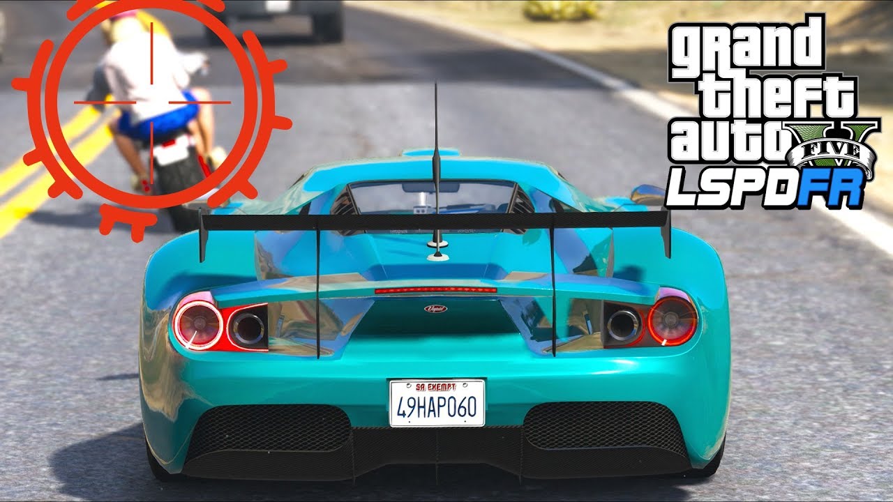 GTA 5 - LSPDFR Ep370 - Vapid FMJ Police Car 200mph+ Pursuits!!