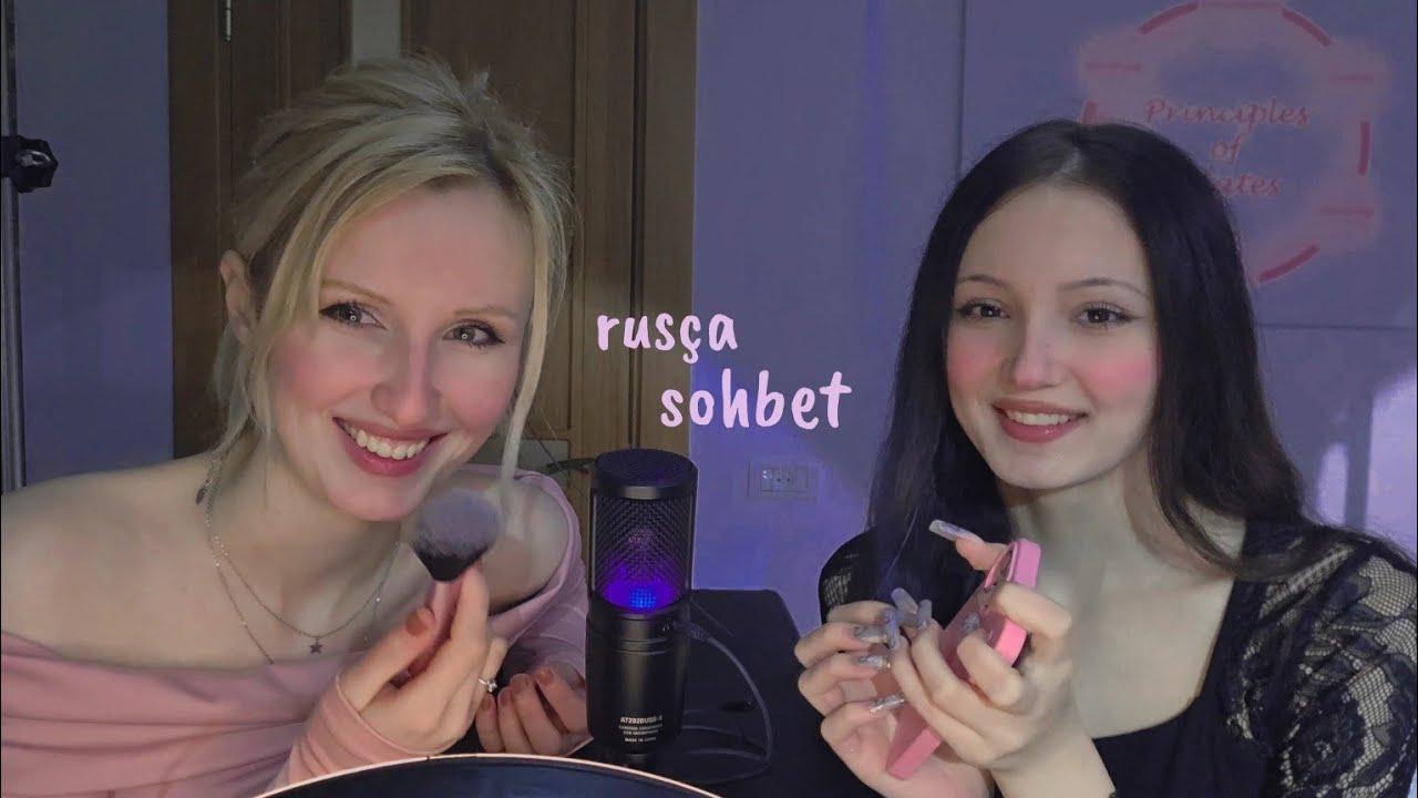 türkçe asmr 💟 kız kardeşim ilk kez asmr deniyor | sohbet