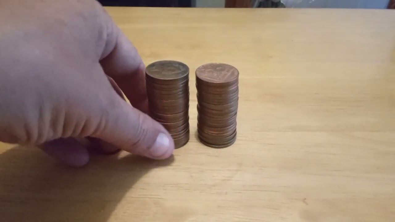 Rare 2p Coins ( Two Pence Error Coins Stack ) 