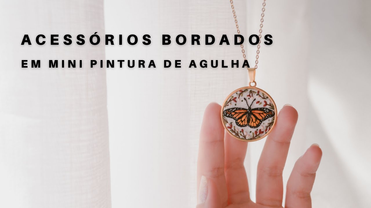 Curso Mini Bordados em Pintura de Agulha | hey, avessa!