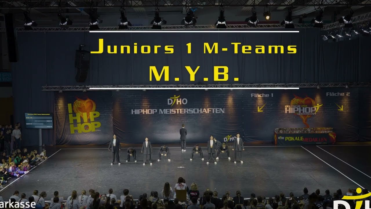 M.Y.B.- Altburger Dance Movement e.V. | 6. Platz- Juniors  1 M-Teams A-Reihe HipHop