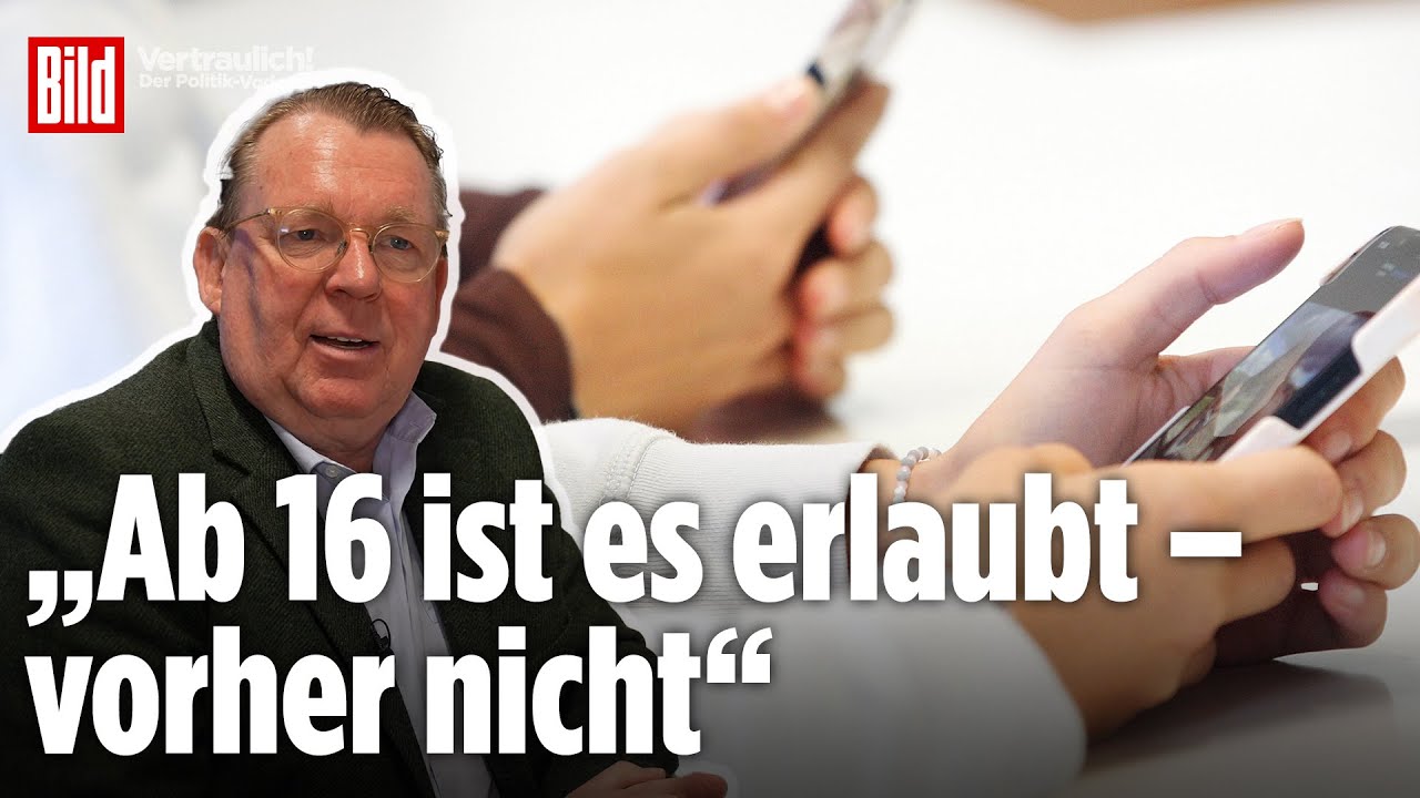 SOCIAL MEDIA-VERBOT F&Uuml;R KINDER: CDU will Instagram, TikTok und Co. stoppen |&nbsp;Vertraulich-Clips