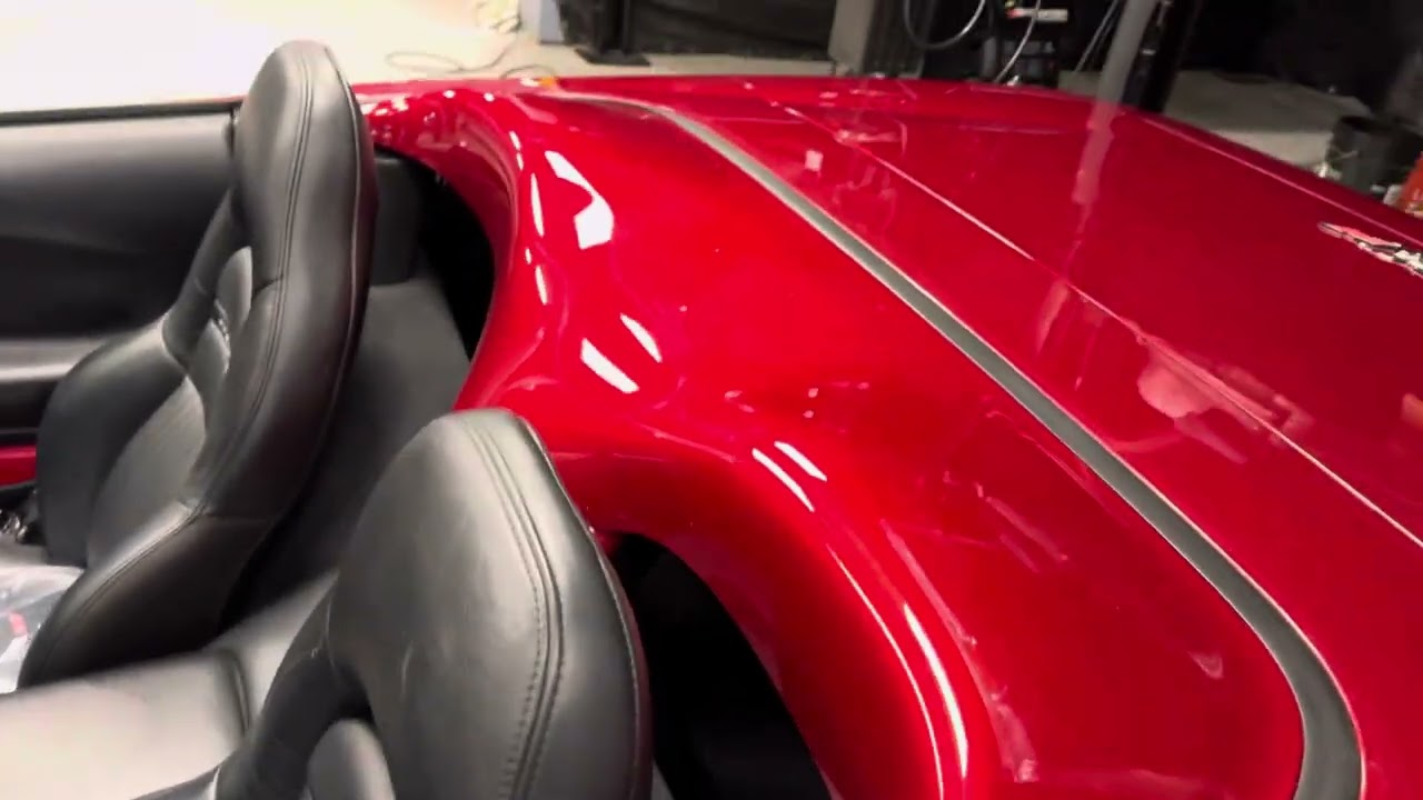 2004 C5 Corvette top operation