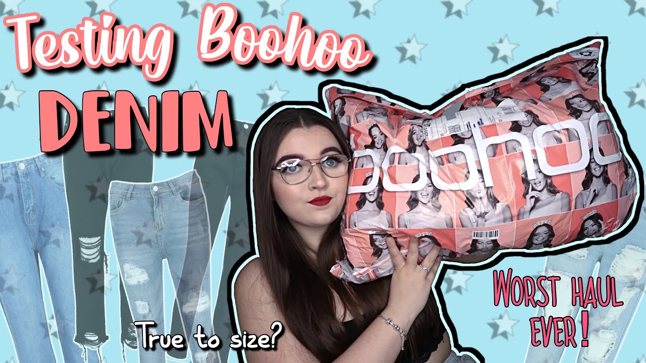 TESTING BOOHOO DENIM | TRY ON HAUL | SIZE 16 | IS IT TRUE TO SIZE?