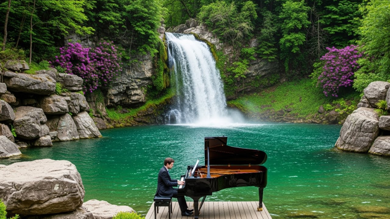 Relaxing Piano Music with Nature 🌿 Calming Piano for Sleep & Focus