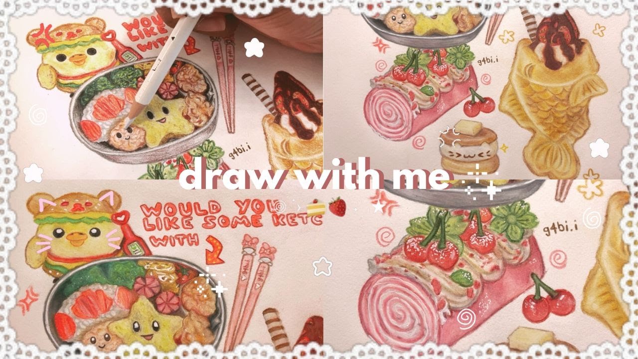 𑣲 draw with me !!