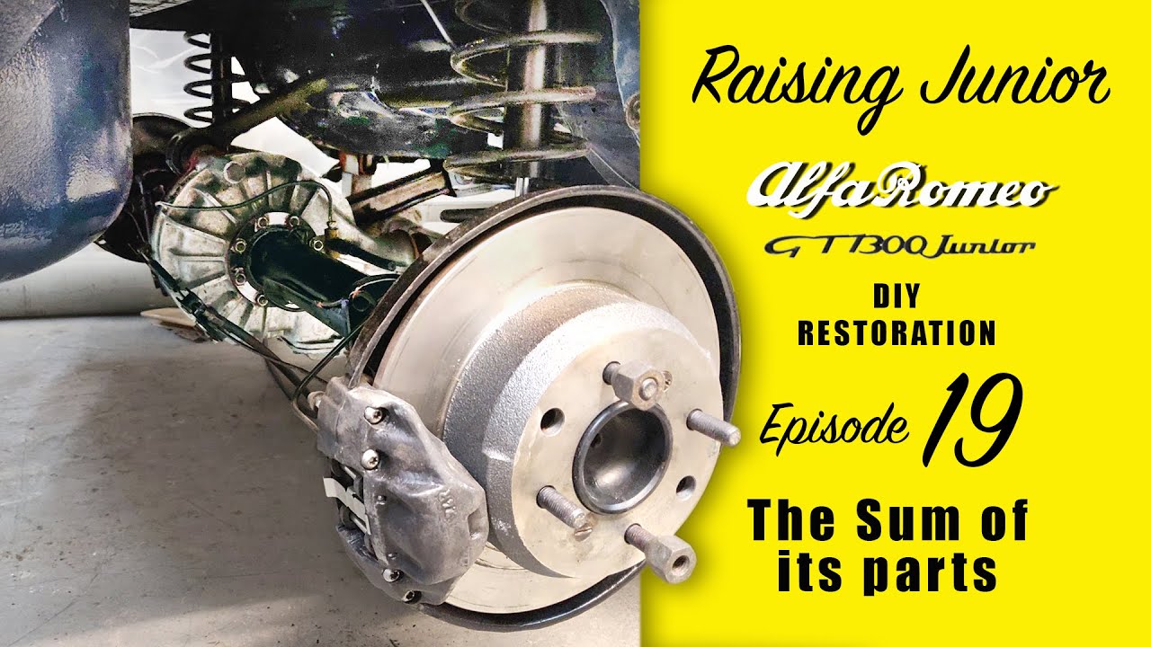 Raising Junior Episode 19 - Refuribishing a rear axle and differential