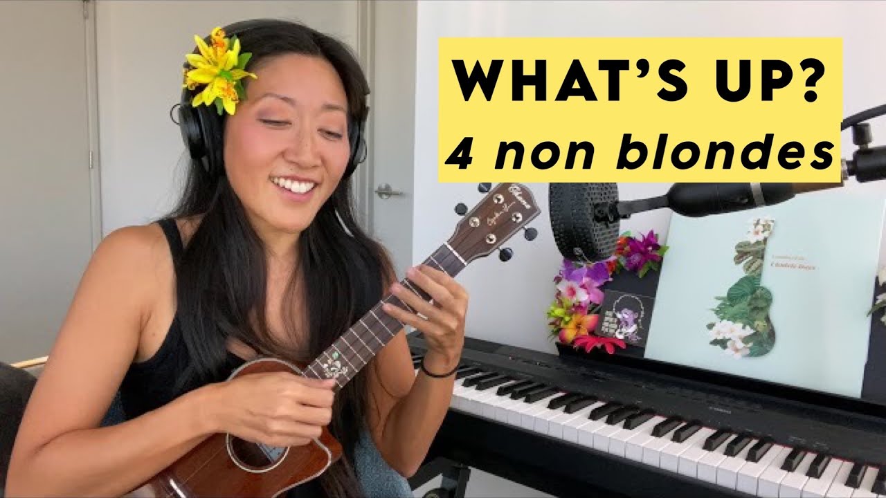 What's Up? - 4 Non Blondes // Cynthia Lin Ukulele Play-Along [CC Chords + Lyrics]