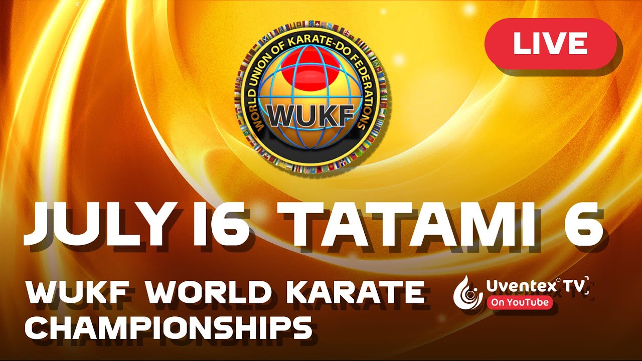 2023 WUKF World Karate Championships - TATAMI 2  - JULY 15 - Uventex TV - Scotland