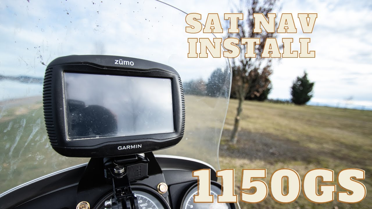 Bmw R1150gs - Sat Nav Install
