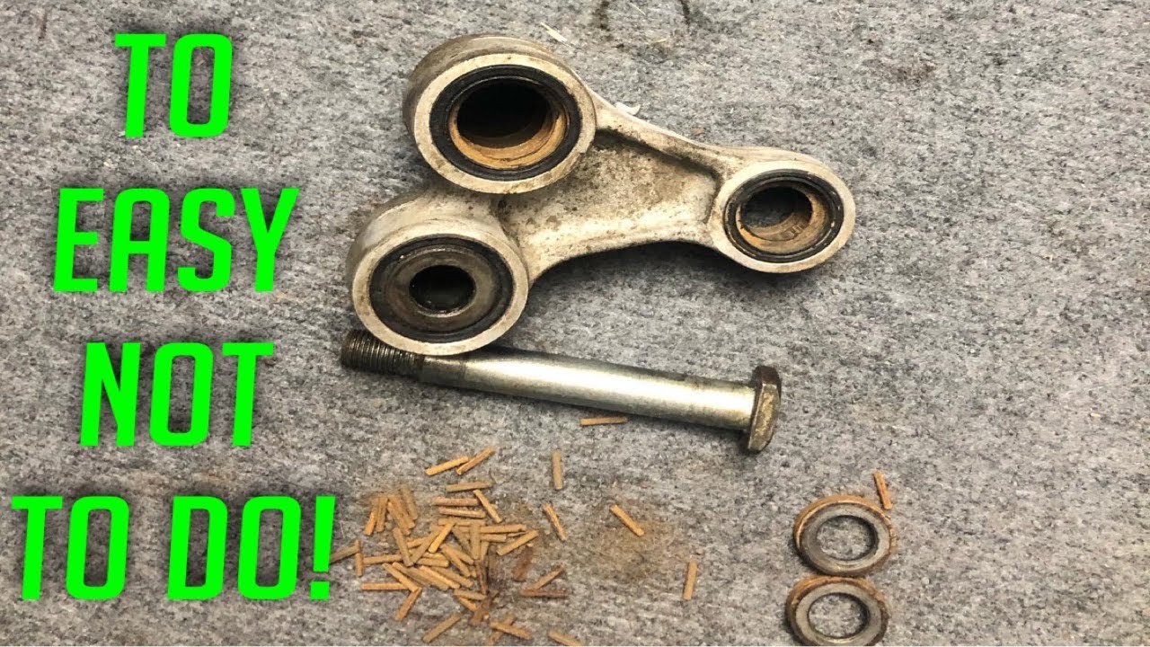How Service Suspension Linkage on a Honda CRF250R (cleaning and lube)