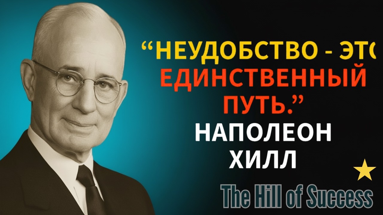 Выйди из зоны комфорта — там начинается рост | Наполеон Хилл