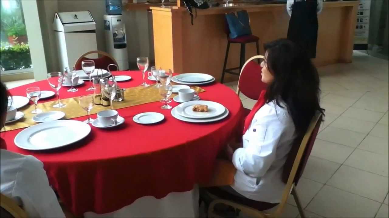 Video de Servicio en un Restaurante