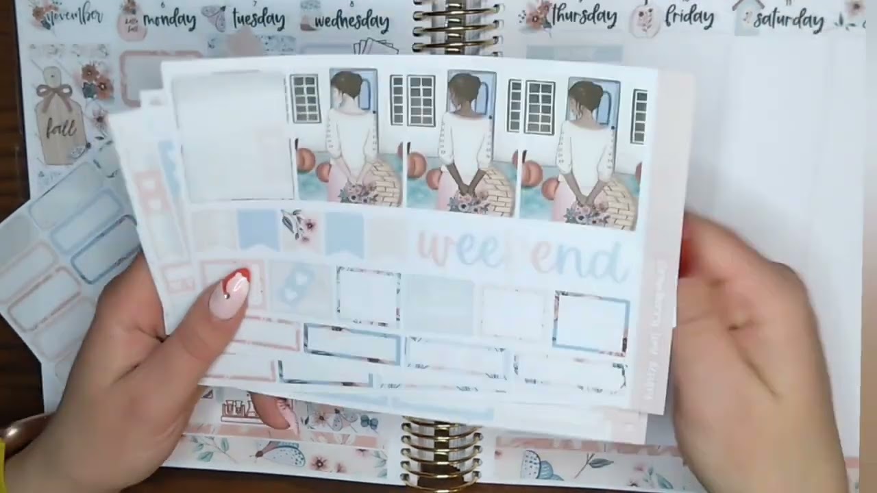 One kit - 2.5 weeks! How to use a deluxe kit from Strawberry Lime Designs #planwithme #stickerkit