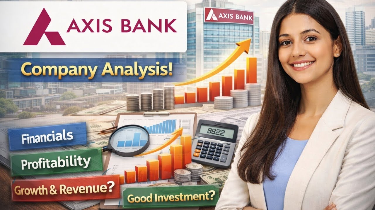 Axis Bank Financial Analysis Explained | Annual Report, Performance & Key Insights|English 