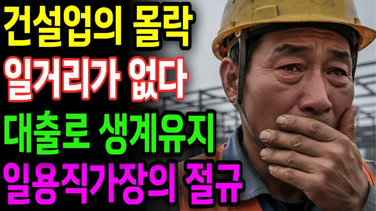 [노후자금사연] 건설업의 몰락, 일용직 가장의 절규! 전국에 일거리가 없어 대출로 버티는 사연 | 노후사연 | 노후자금 | 오디오북 | 사연라디오 |