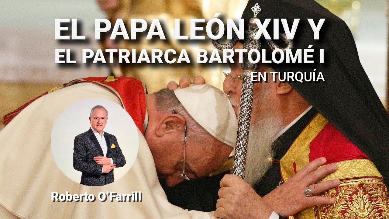 El Papa Leon XIV y el Patriarca Bartolome I en Turquia