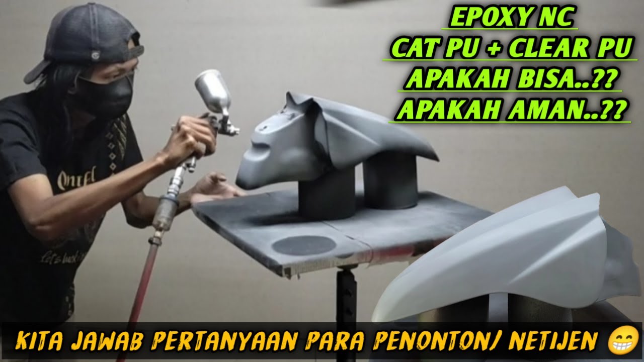 Epoxy NC.. Cat PU.. Clear PU.. apakah aman.? apakah bisa.? || kita jawab pertanyaan penonton..?!