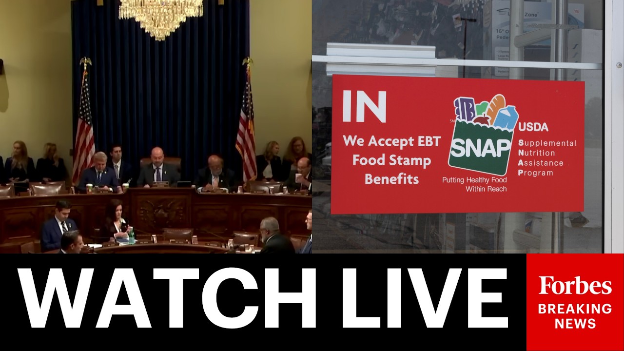 LIVE: House Oversight Committee Holds Hearing On &lsquo;Combating Waste, Fraud, And Abuse in SNAP&rsquo;