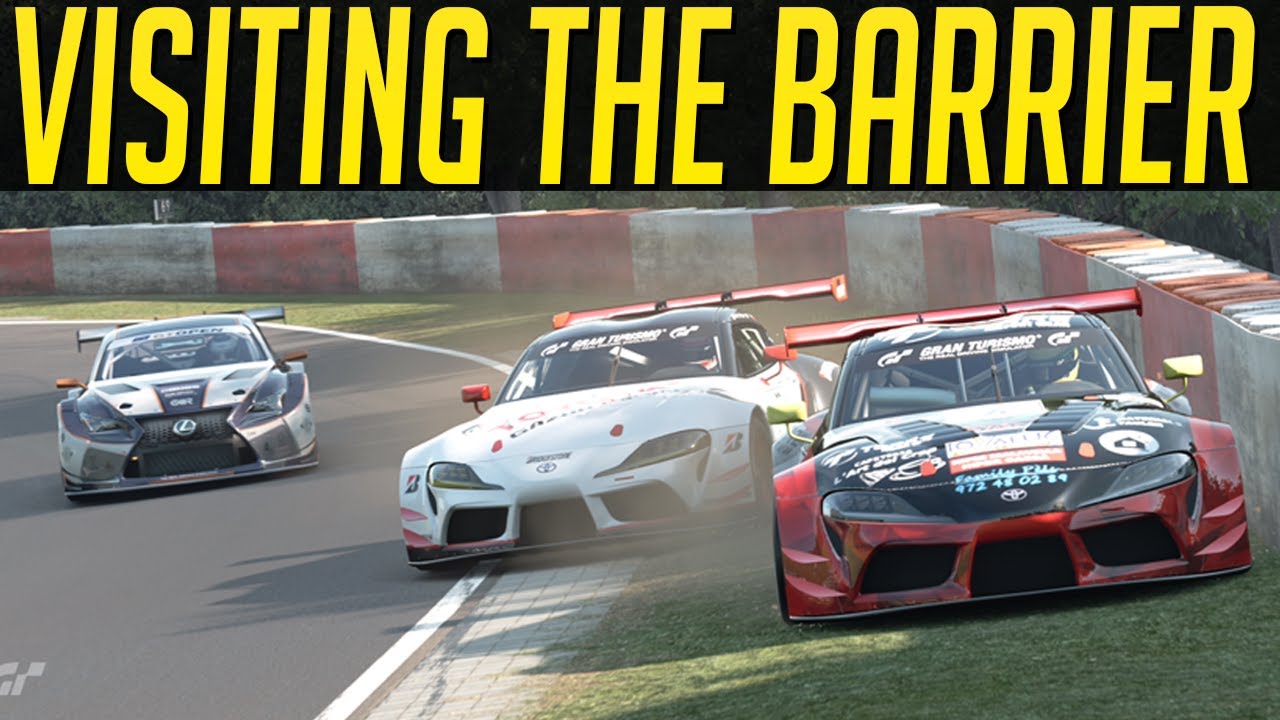 Gran Turismo Sport: When Everyone Hits the Barrier