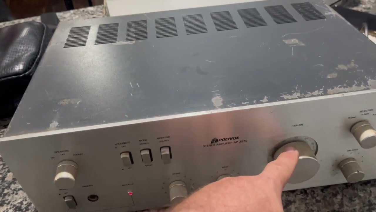 Amplificador Polyvox modelo AP 3070 (VENDIDO)