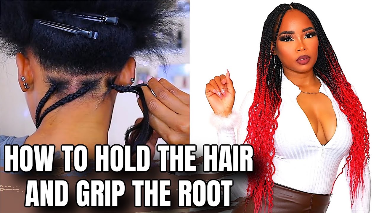 How To Grip Box Braid For Beginners | Updated | Ft. BTL Anti-Itch Spray