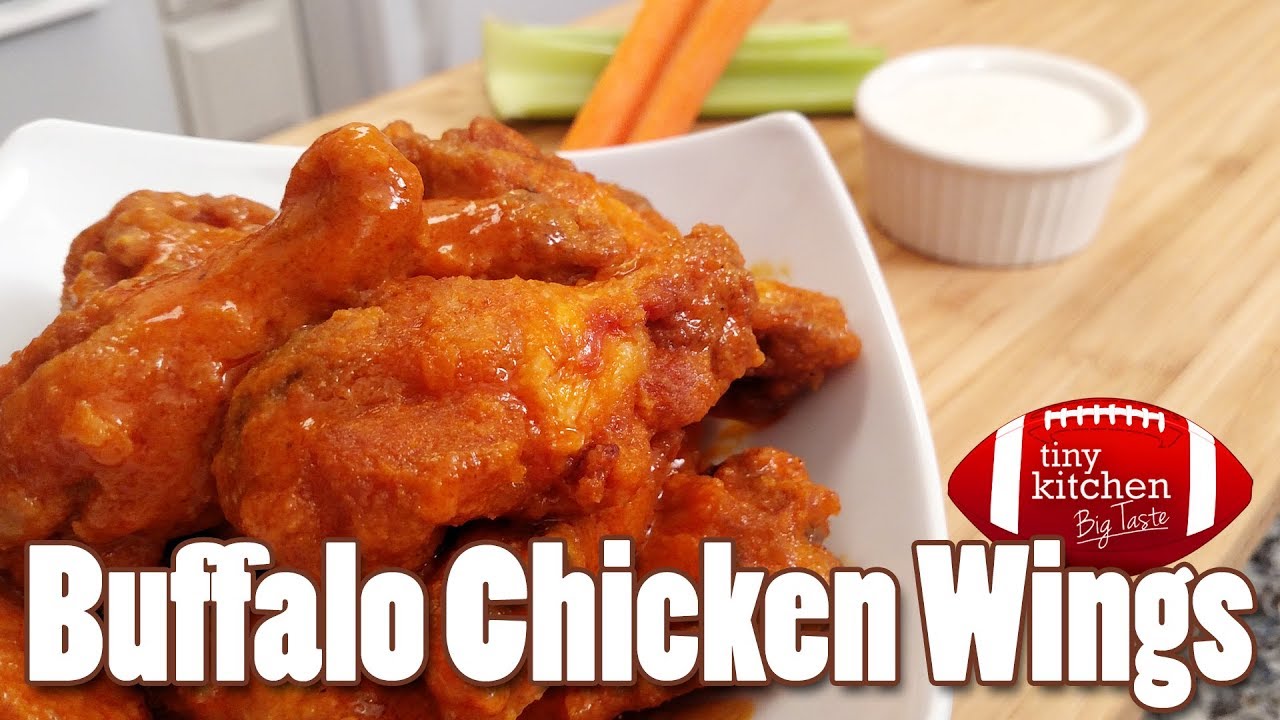 Buffalo Chicken Wings // Tiny Kitchen Big Taste