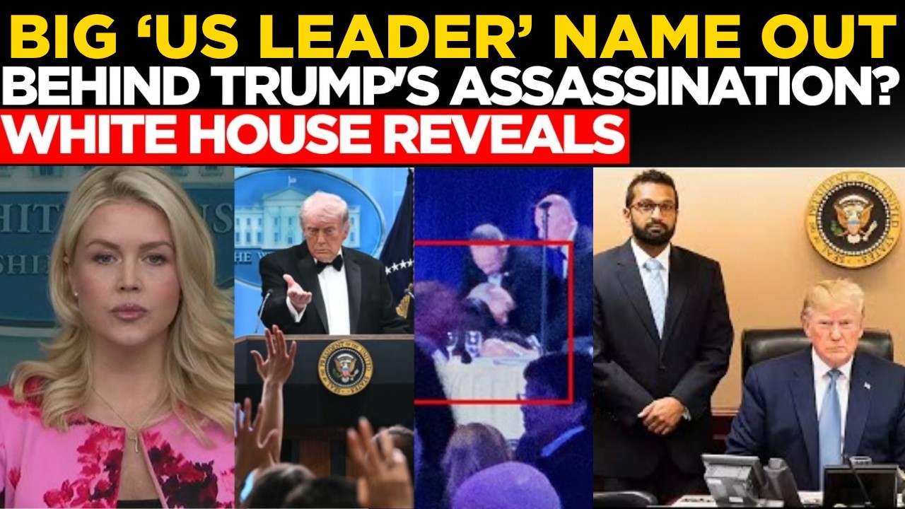US News Live: Karoline Leavitt Reveals Shocking Details on White House Dinner Shooting | Trump