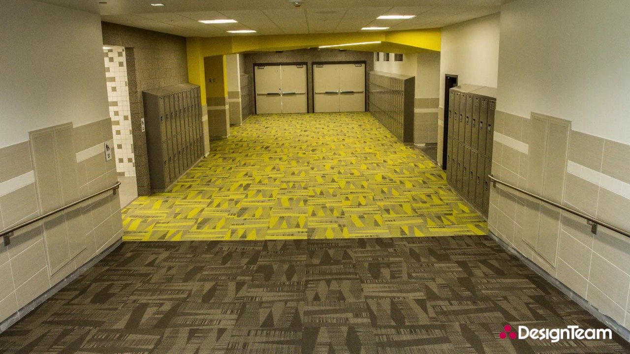VCT Installation – Full Tile Pattern - Midvale Middle School 2017