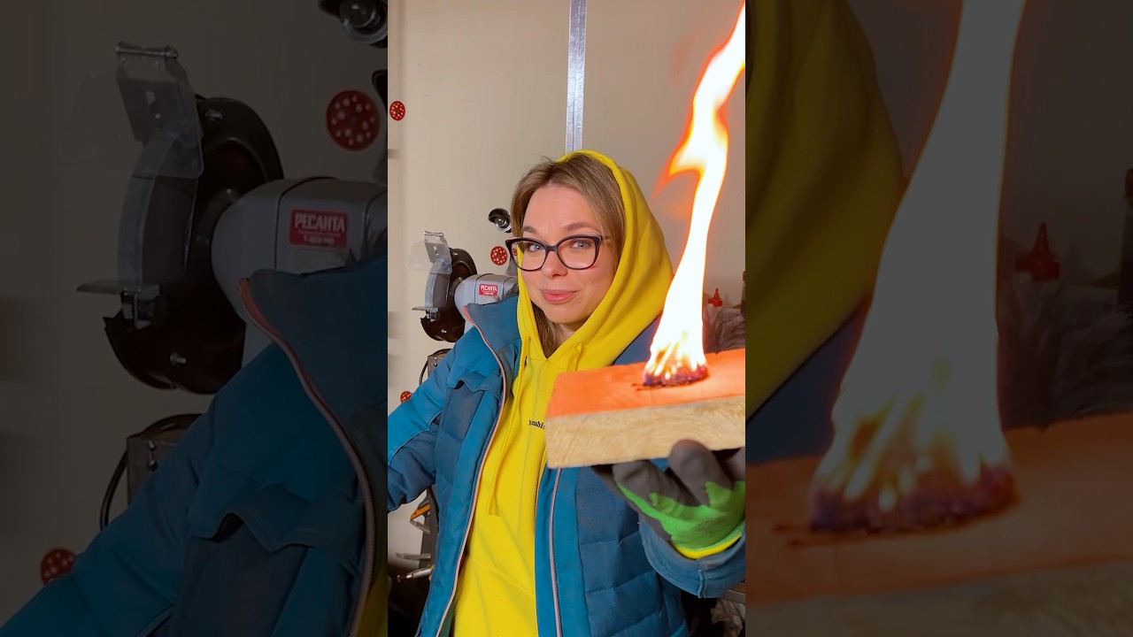 Супер РОЗЖИГ для ПЕЧКИ в гараже!🔥 #наташкаплюс #diy #лайфхаки