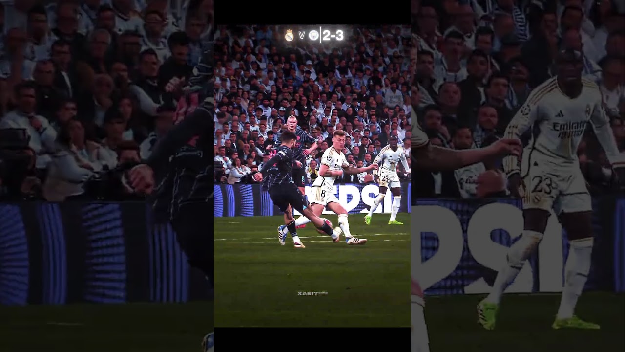 REAL Madrid vs Man City 😤 #football #edit