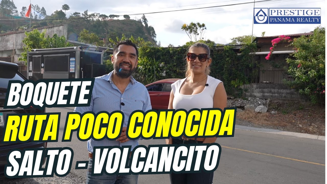 Ruta POCO CONOCIDA en #BOQUETE llamada El Salto / Volcancito. Descubre esta circunvalación 6981.5000