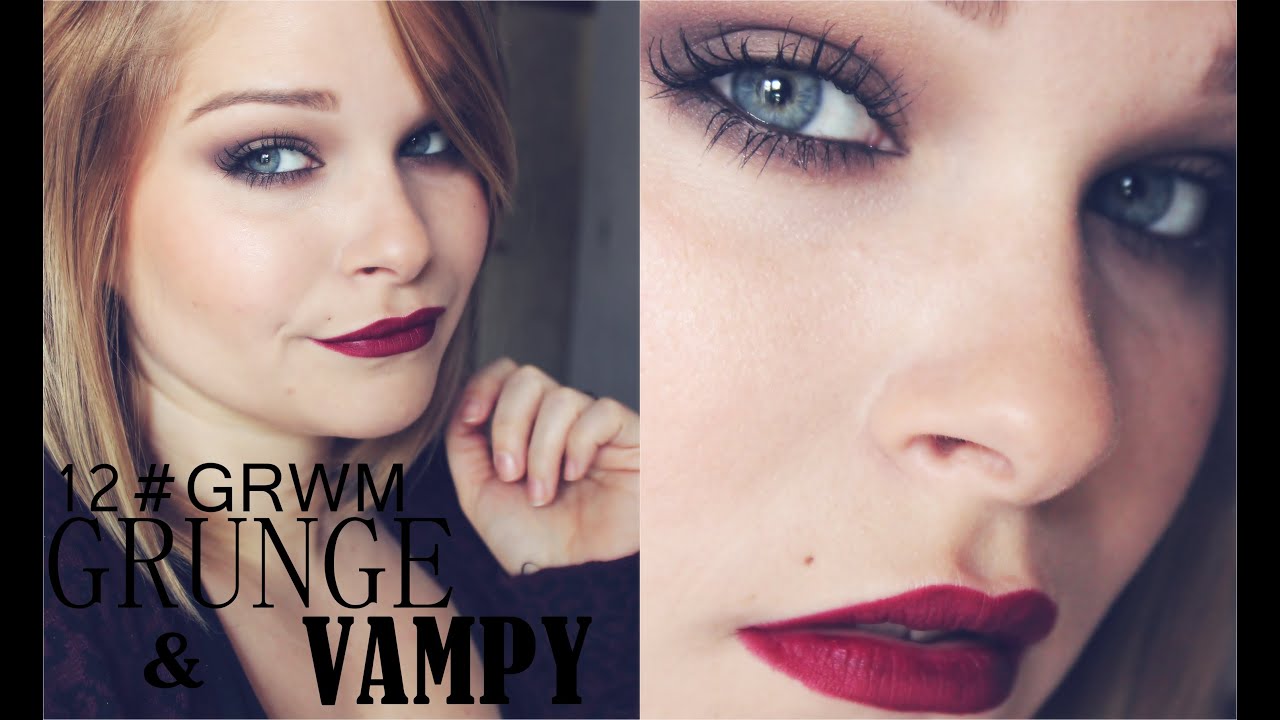 MAKEUP#14 | GRUNGE, VAMPY MAKEUP LOOK ❤
