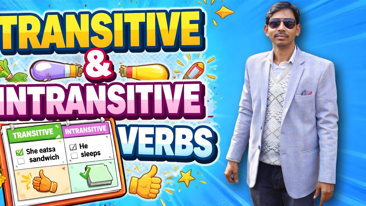 Transitive and Intransitive Verbs Explained | Easy Tricks with Examples | English Grammar