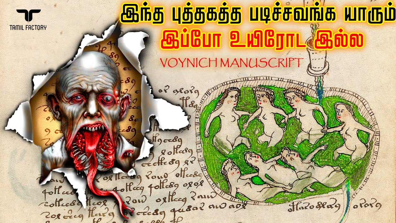 ஆசிட்டில் குளிக்கும் பெண்கள் 😱 | பூமியை சேராத மர்ம புத்தகம் | Voynich Manuscript Mystery Tamil | TF