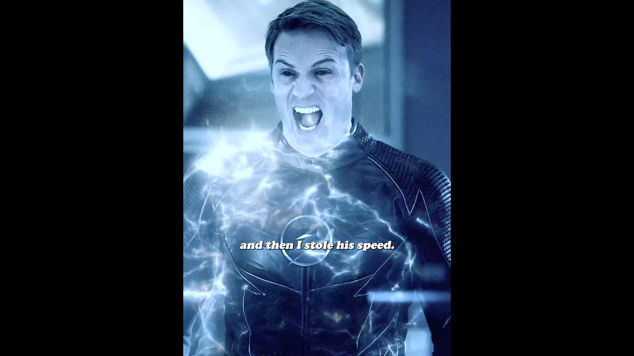Zoom invented the Velocity serum. #flash