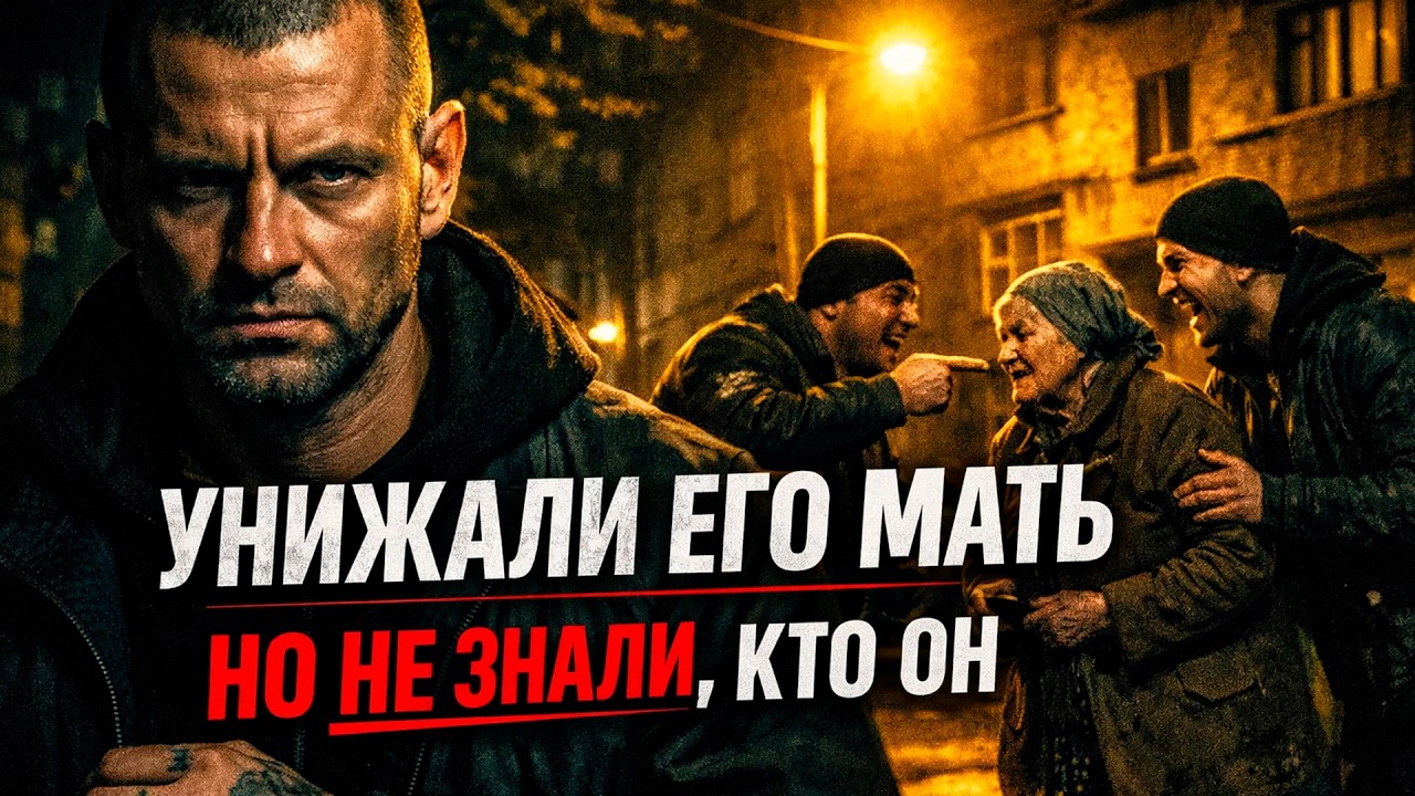 Банда ВЫМОГАЛА деньги у его матери, но они не знали, что он — бывший ЗЕК-УБИЙЦА