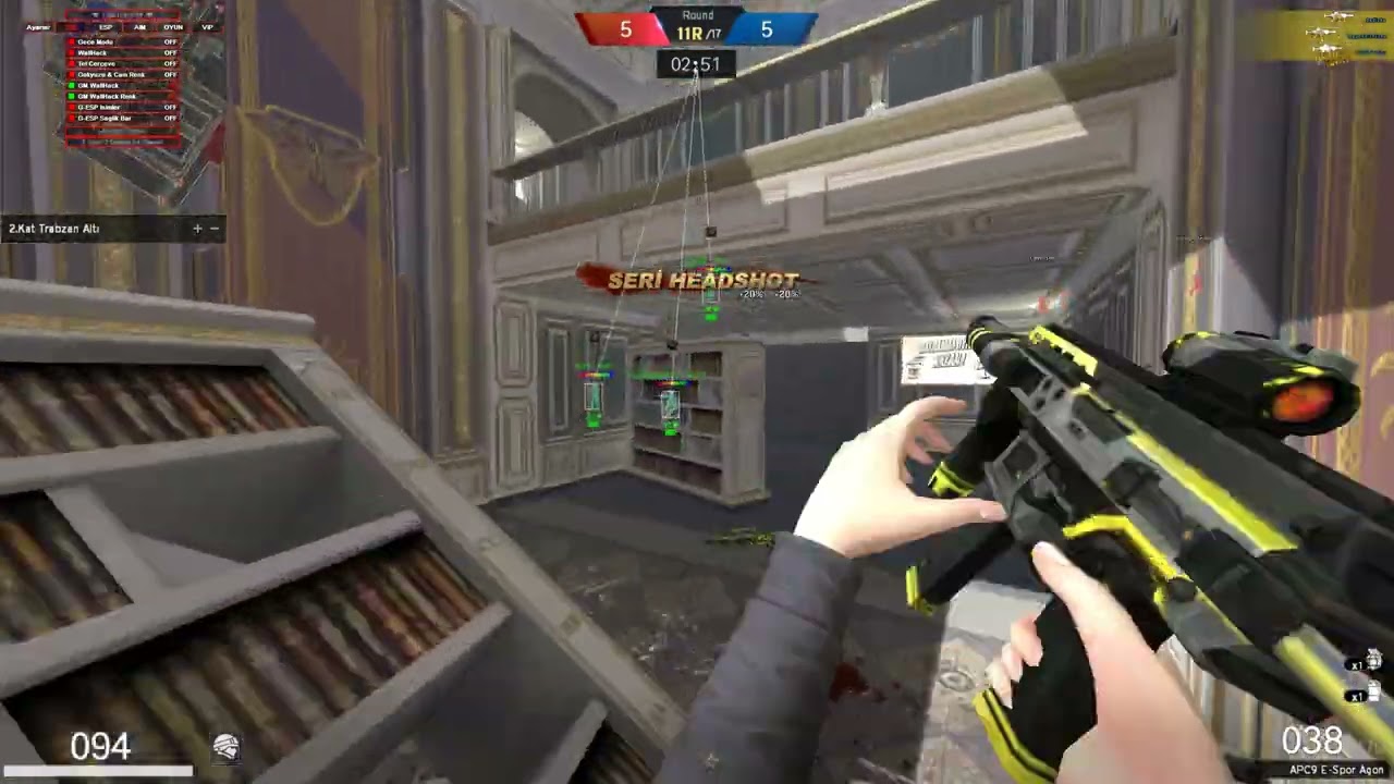 POİNT BLANK OYUNUN EN İYİ VİP HİLESİ[ - GMWALLHACK - AİMBULLET - ANTİ KASK - ALWAYS HEAD - ESP - VB]