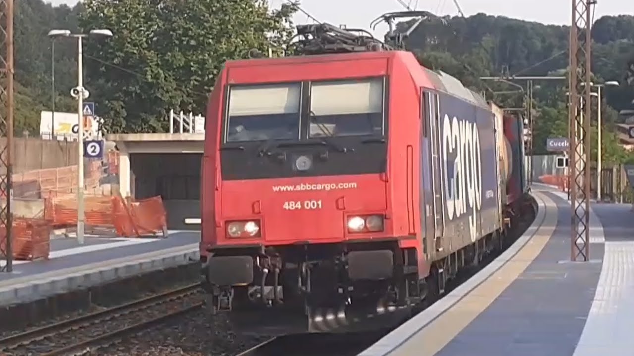 Transiti a Cucciago ((1)prima e dopo il treno storico)