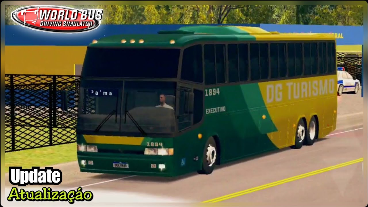 World Bus Driving Simulator UPDATE/ ATUALIZAÇÁO - New Buses, Paint Customization, Scenery & More