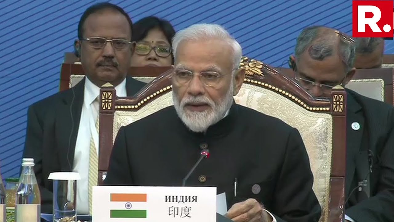 PM Modi Addresses The Plenary Session Of The SCO Summit In Bishkek, Kyrgyzstan | #ModiGlobalPower