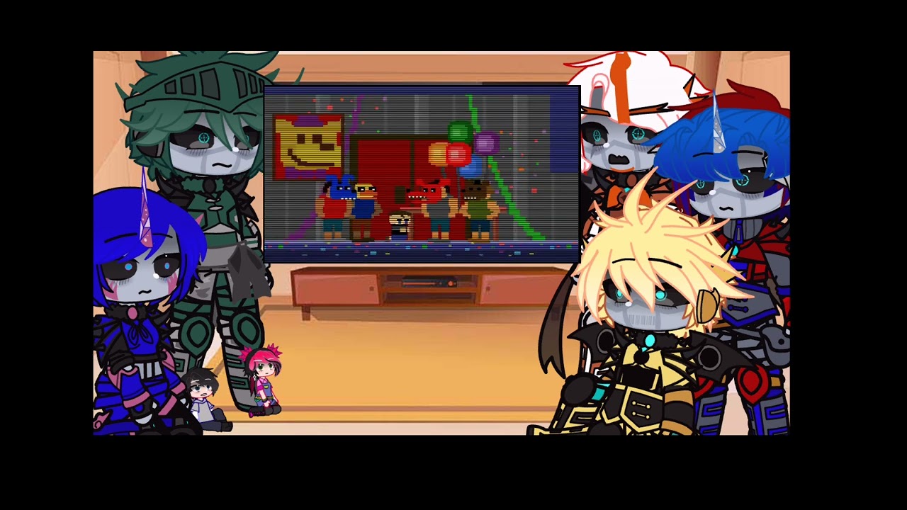 Transformers Prime react to Raf as Evan/C.C Afton